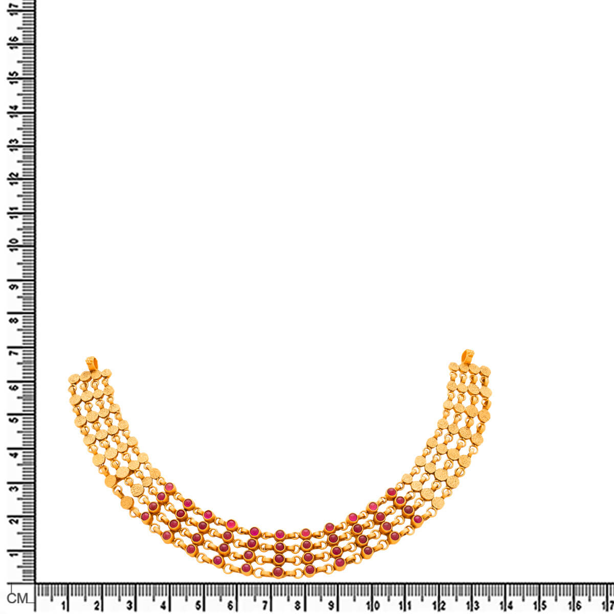 Bold Majestic Gold Short Necklace