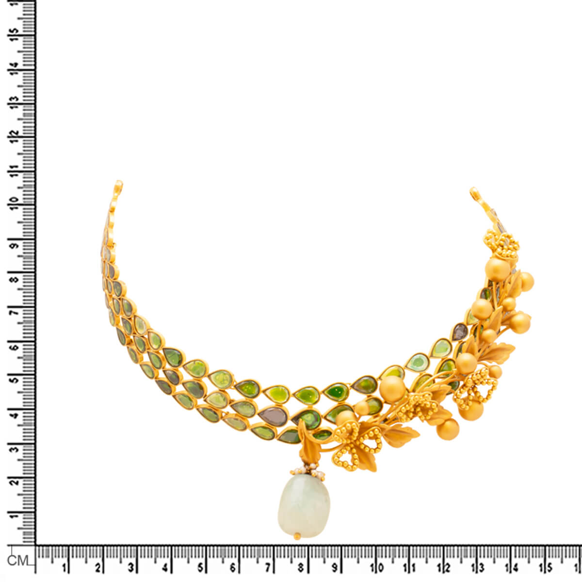 Marvelous Bloom Gold Short Necklace