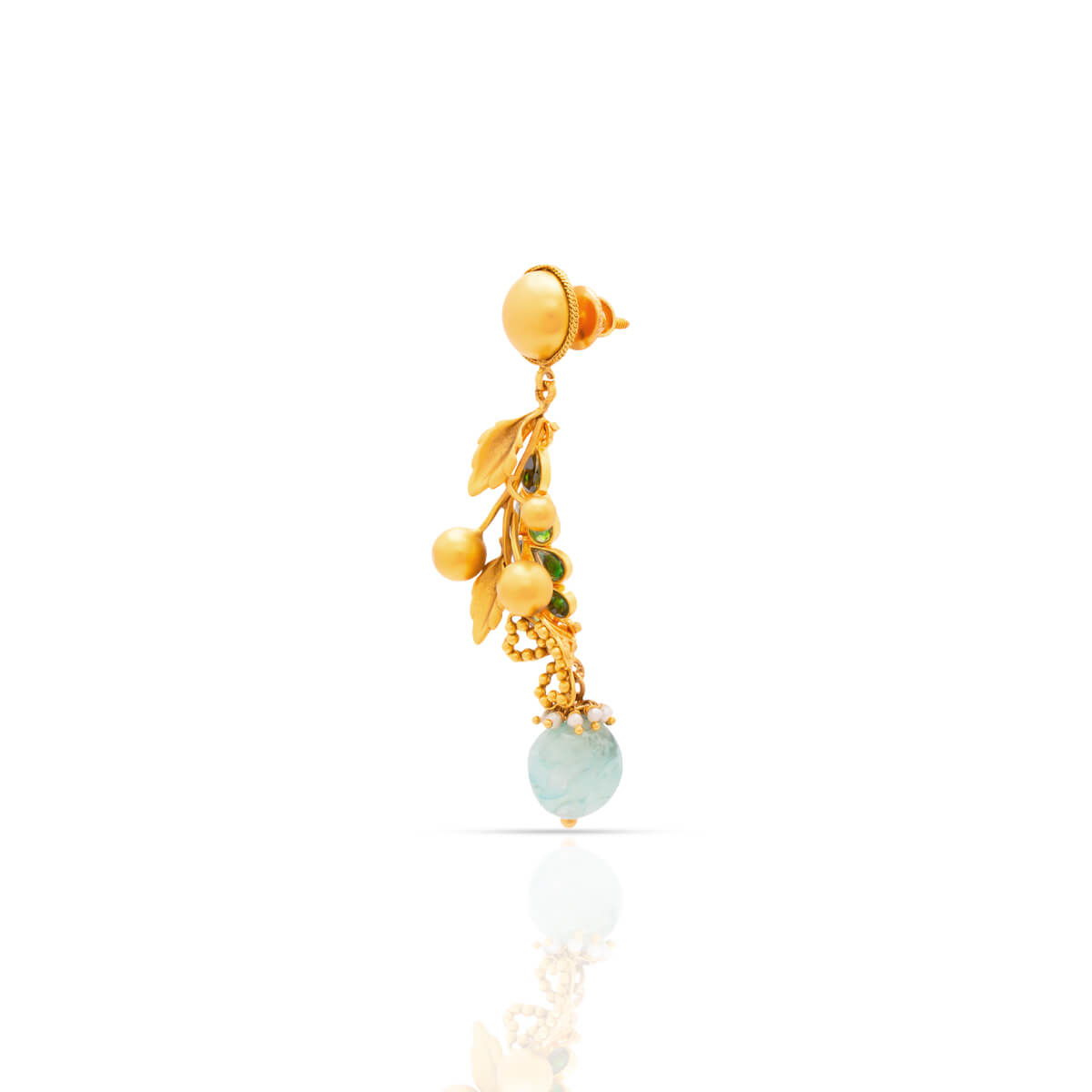 Marvelous Bloom Gold Short Necklace