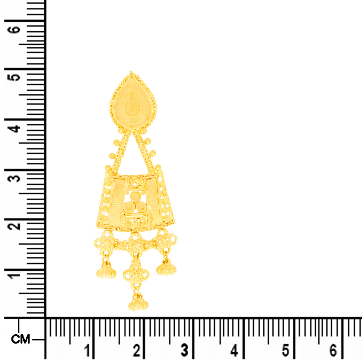 Mesmeric Glory 22K Gold Short Necklace Set
