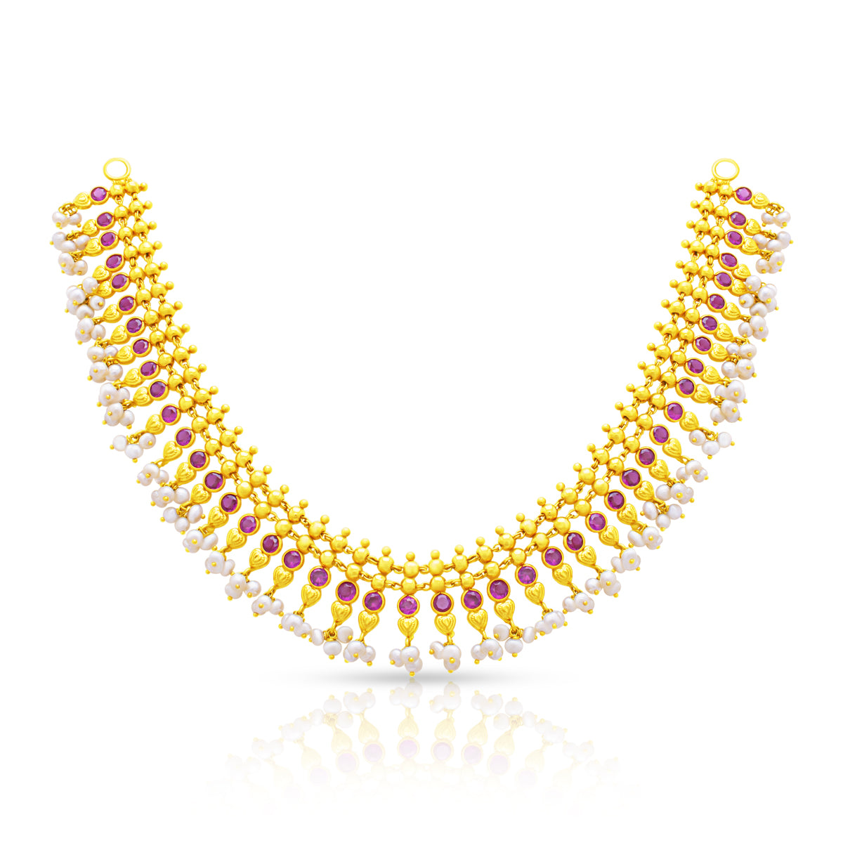 Vintage Glory 22K Gold Short Necklace