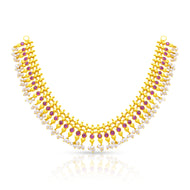 Vintage Glory 22K Gold Short Necklace