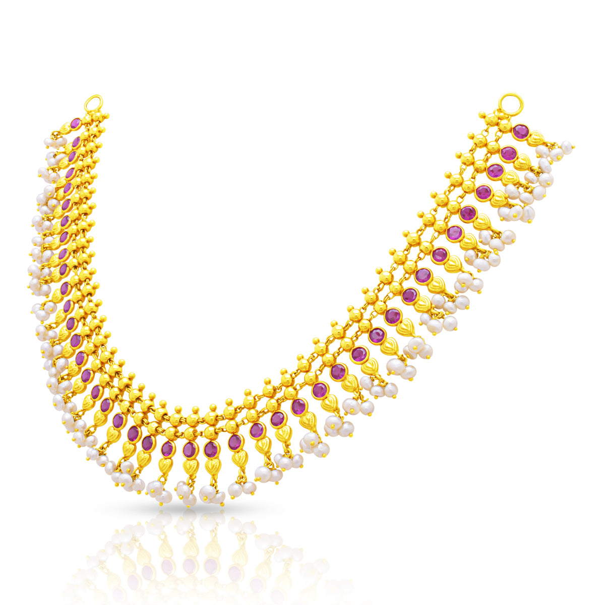 Vintage Glory 22K Gold Short Necklace