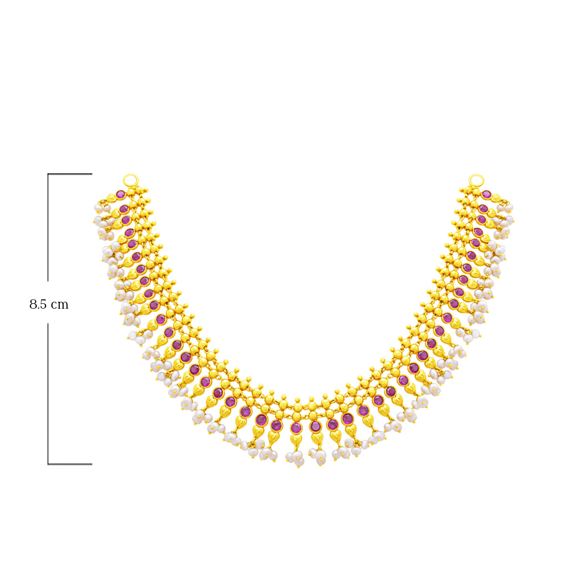 Vintage Glory 22K Gold Short Necklace