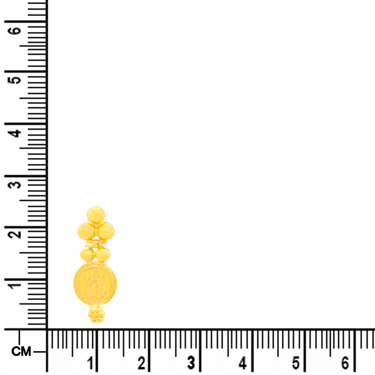 Gold Short Necklace With Classic Glow