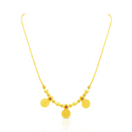 Classy Shine 22K Gold Short Necklace