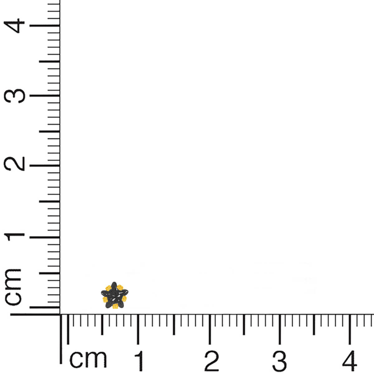 Delicate Shine Gold Nose Screw