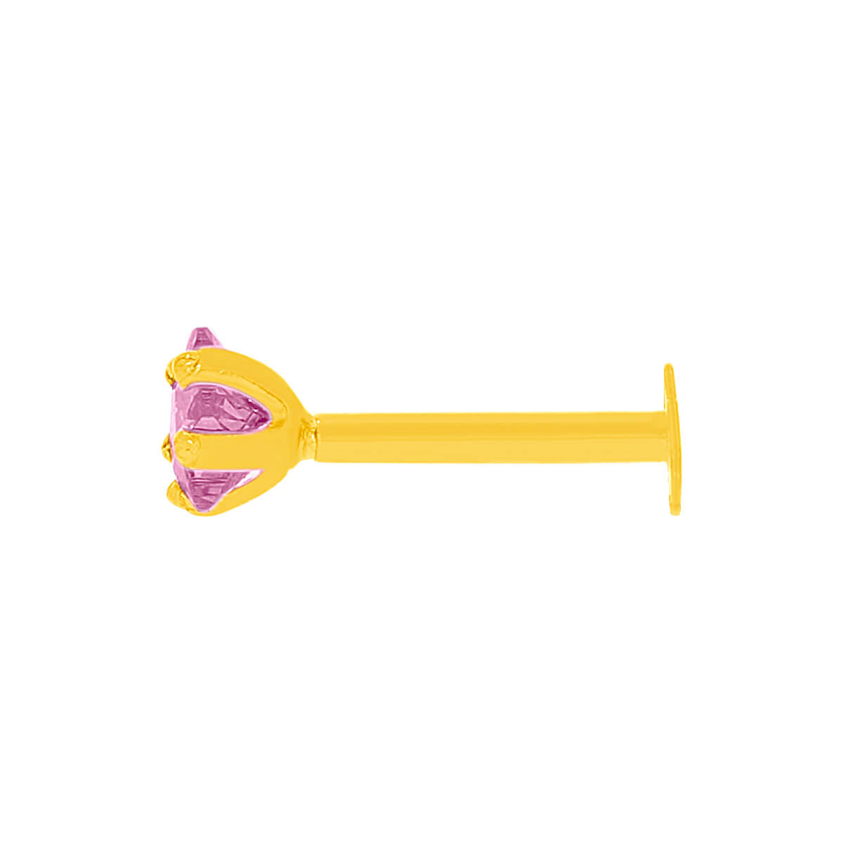 Violet Dazzle Gold Nose Screw