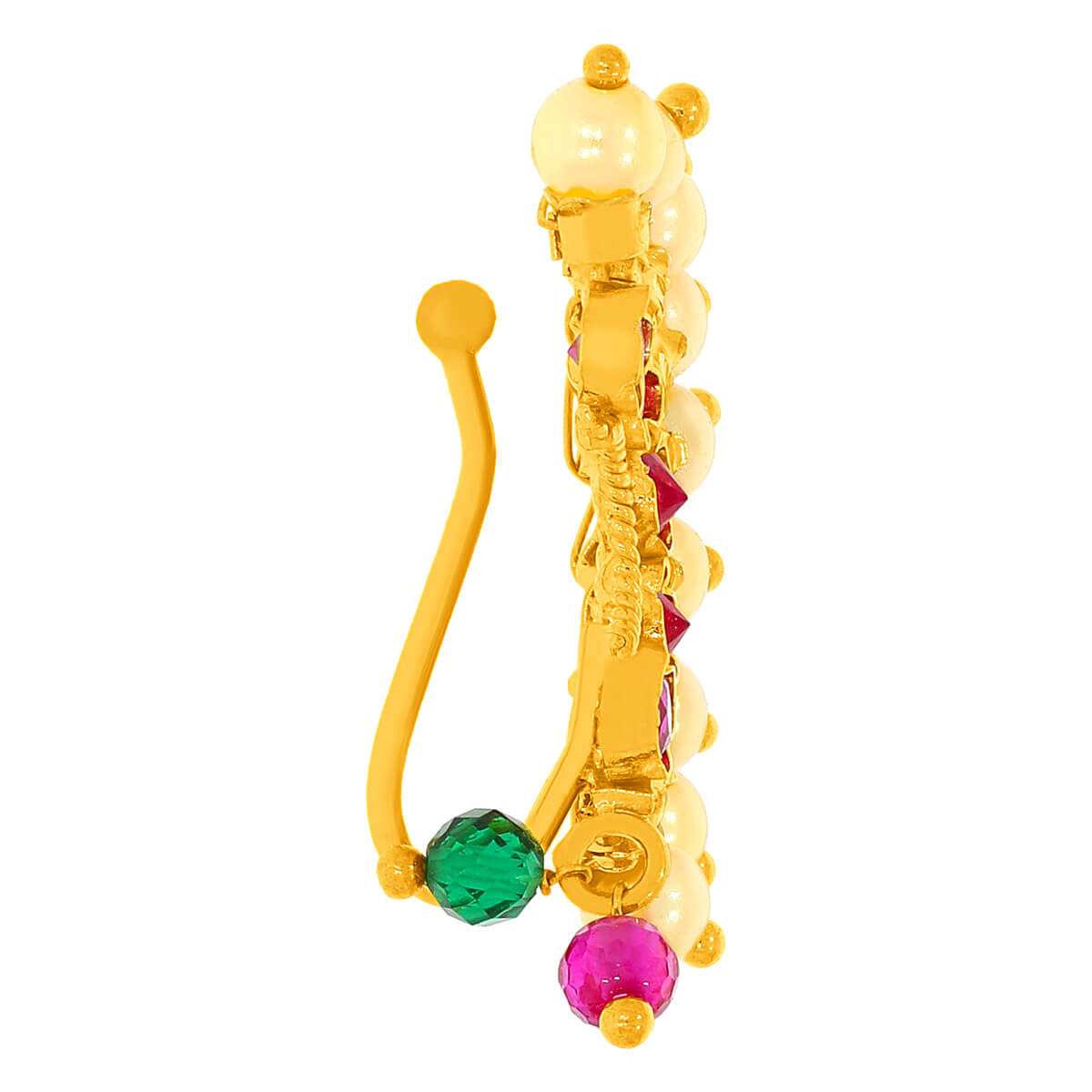 Chromatic Elegance Gold Nath