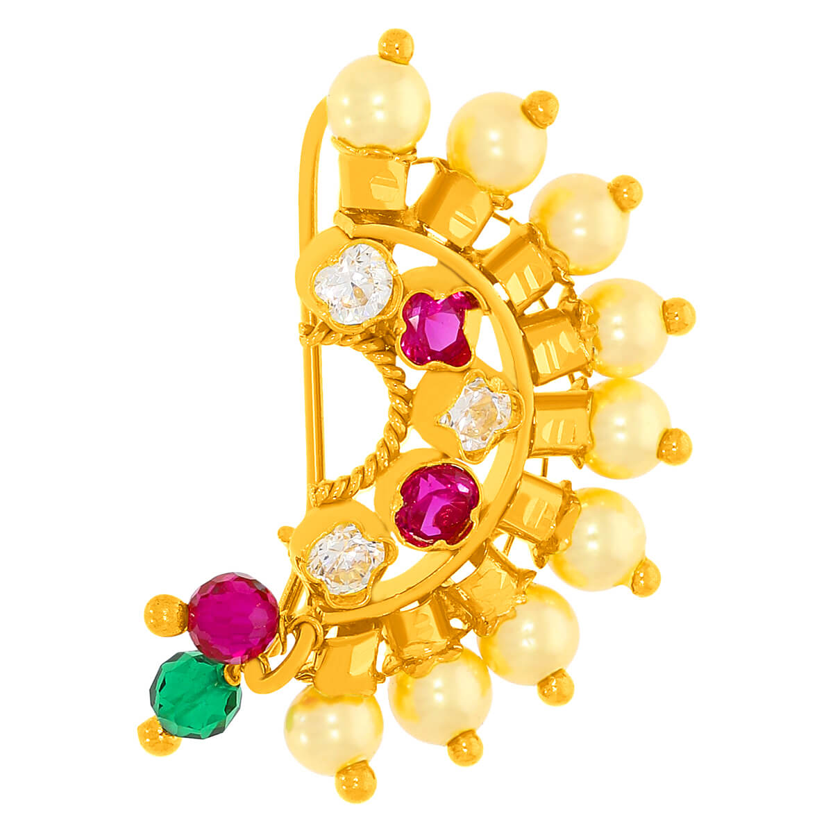 Splendid Elegance Gold Nath