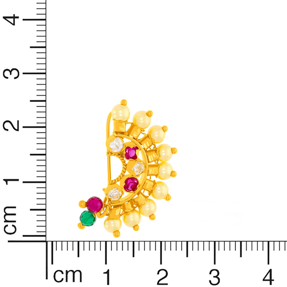 Splendid Elegance Gold Nath