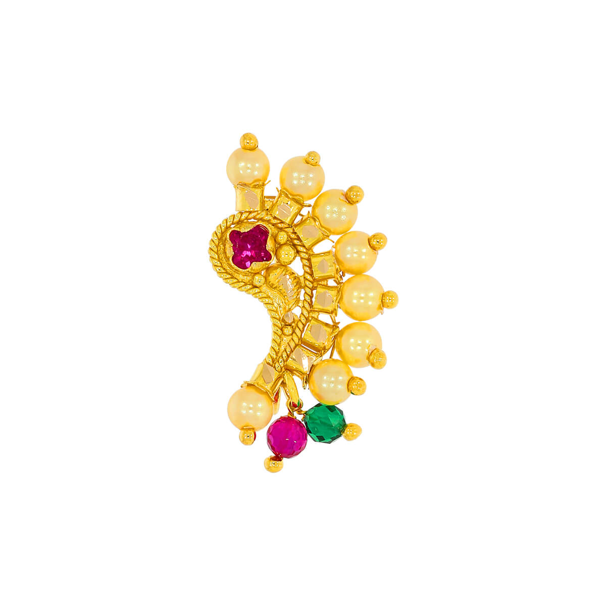 Golden Feather Grace Gold Nath