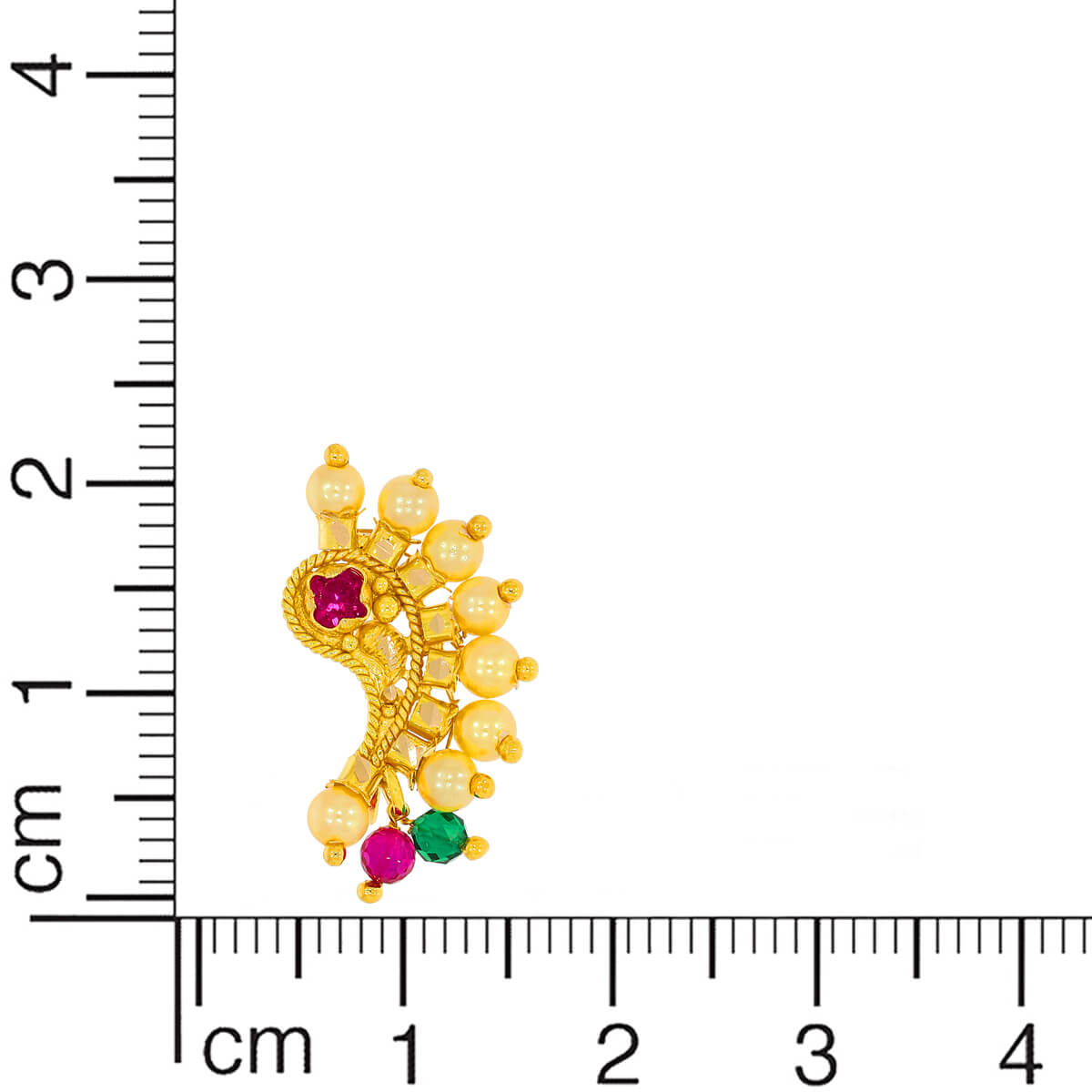 Golden Feather Grace Gold Nath