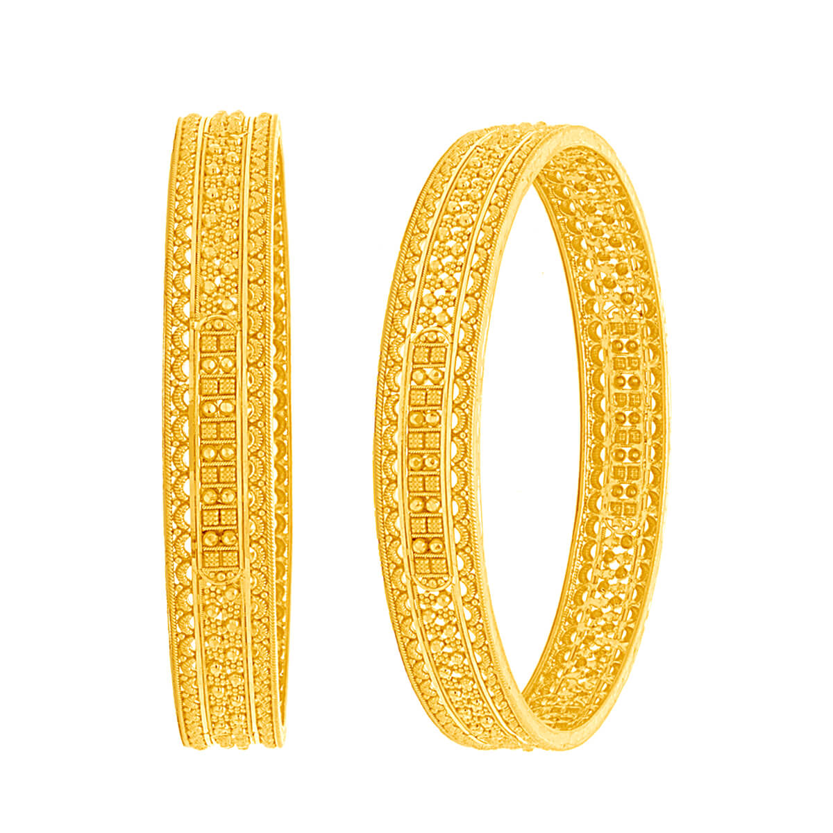 Iconic Grace Gold Bangle