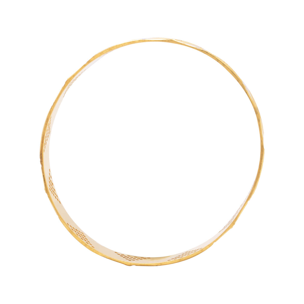 Gracile Elegance Gold Bangle