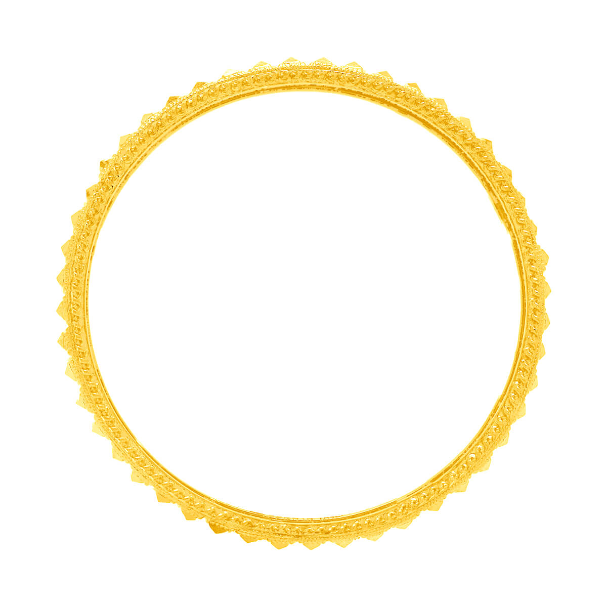 Iconic Royal Gold Bangle