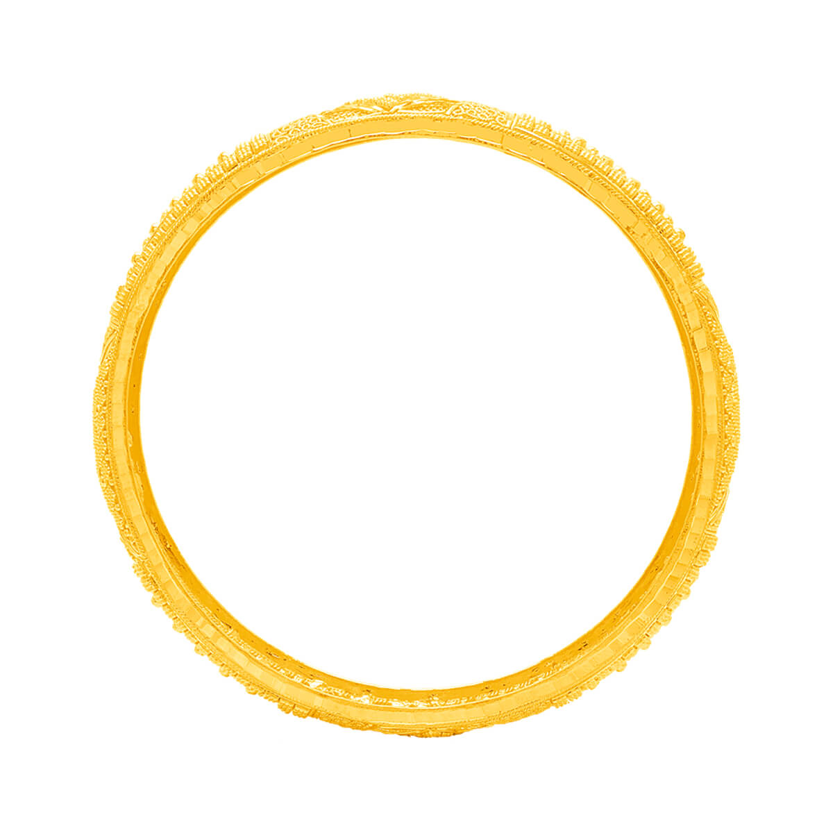 Majestic Grace Gold Bangle