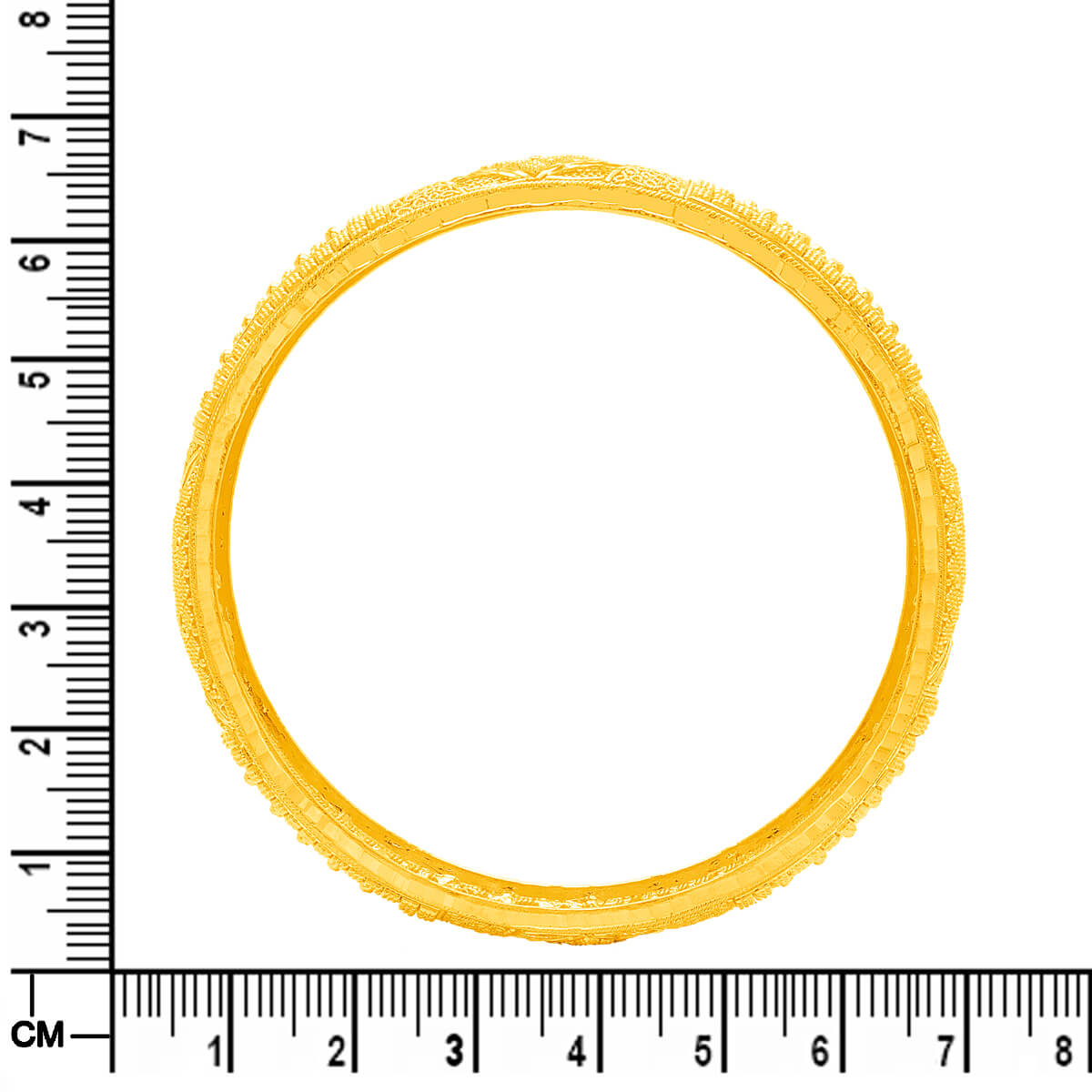 Majestic Grace Gold Bangle