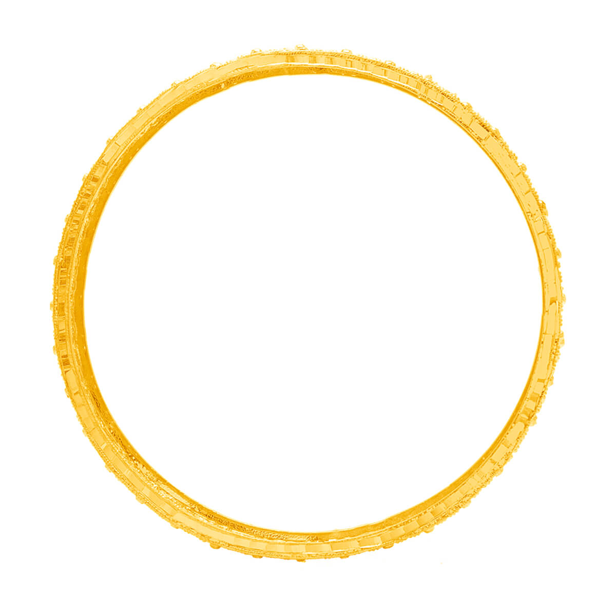 Elegant Artistry Gold Bangle