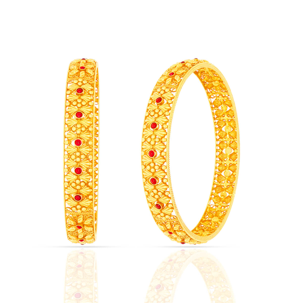 Simply Graceful Gold Bangle