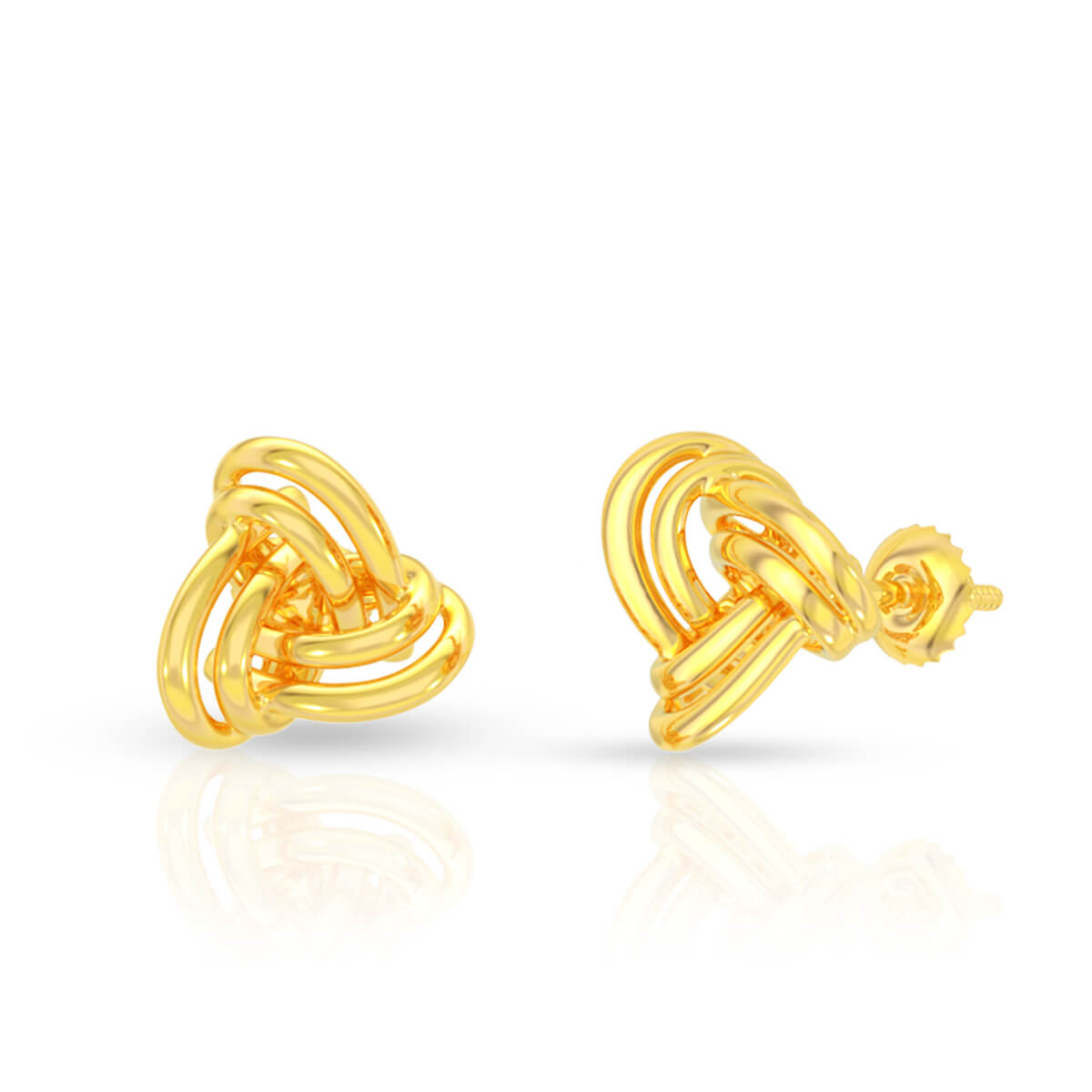 Mesmeric Bloom 22K Gold Pendant Set
