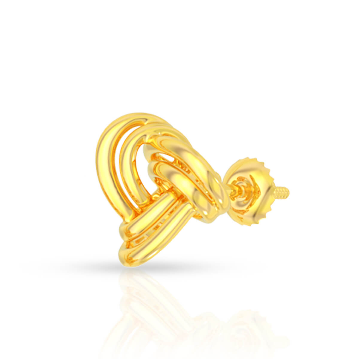 Mesmeric Bloom 22K Gold Pendant Set