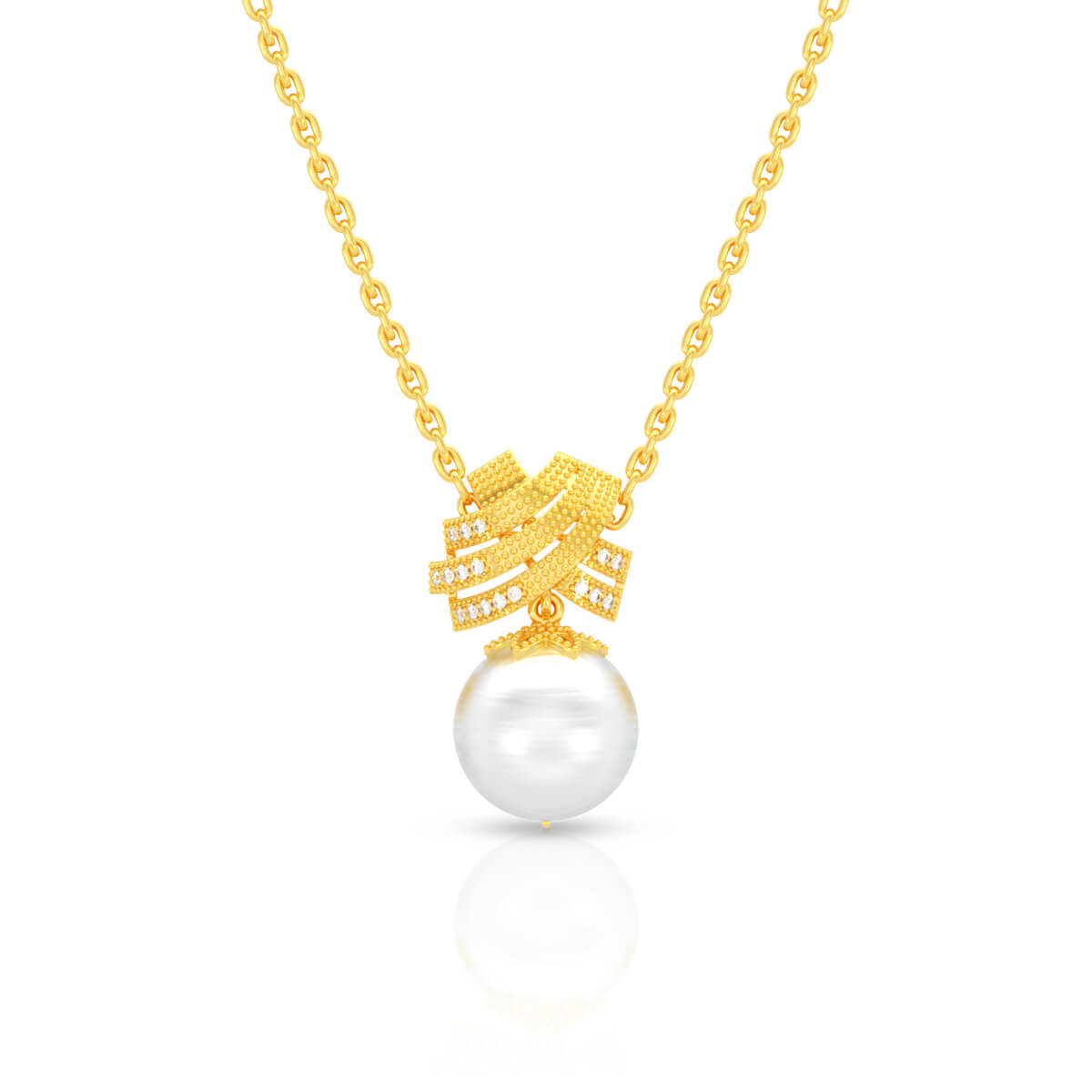 Minimalist Glow 22K Gold Pendant Set