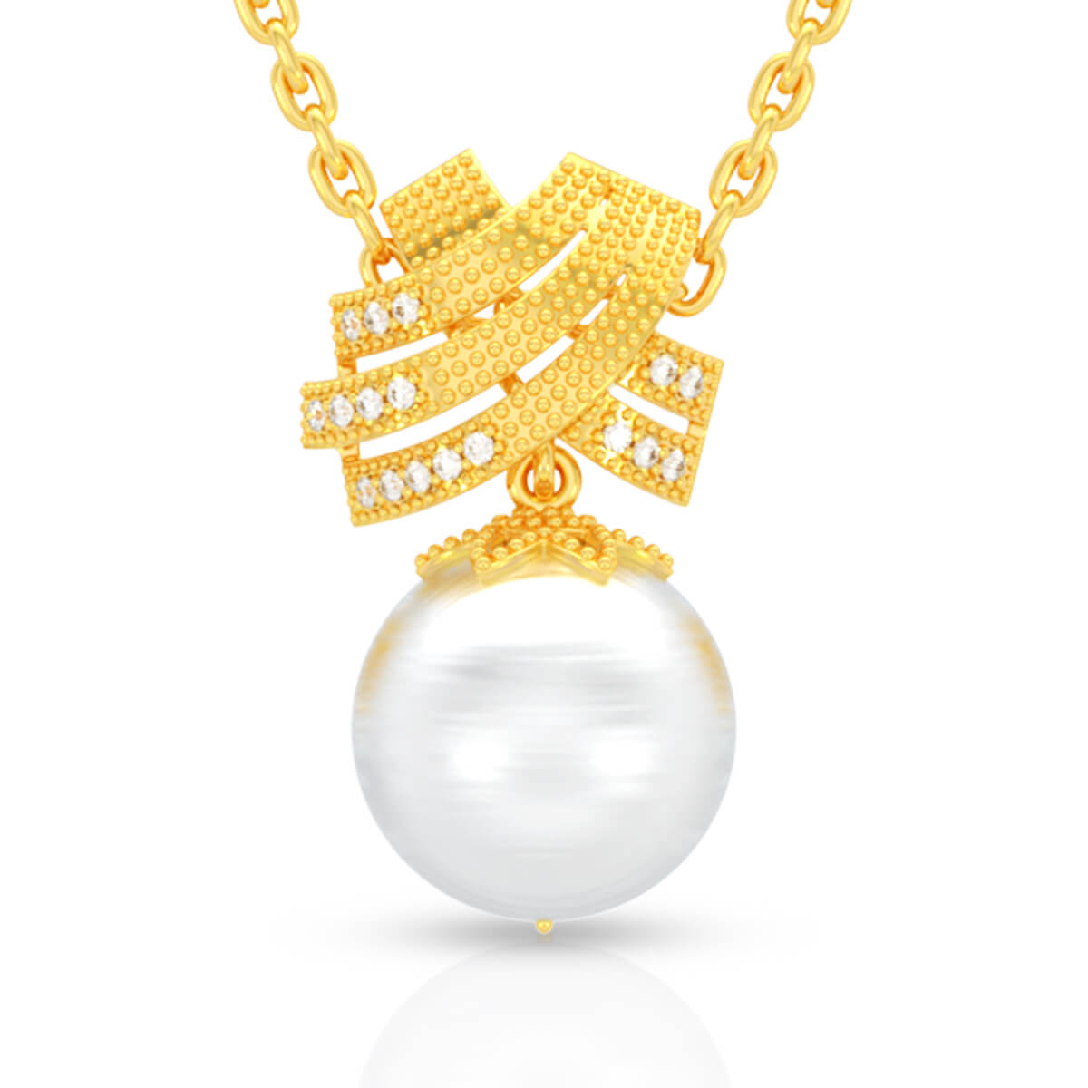 Minimalist Glow 22K Gold Pendant Set