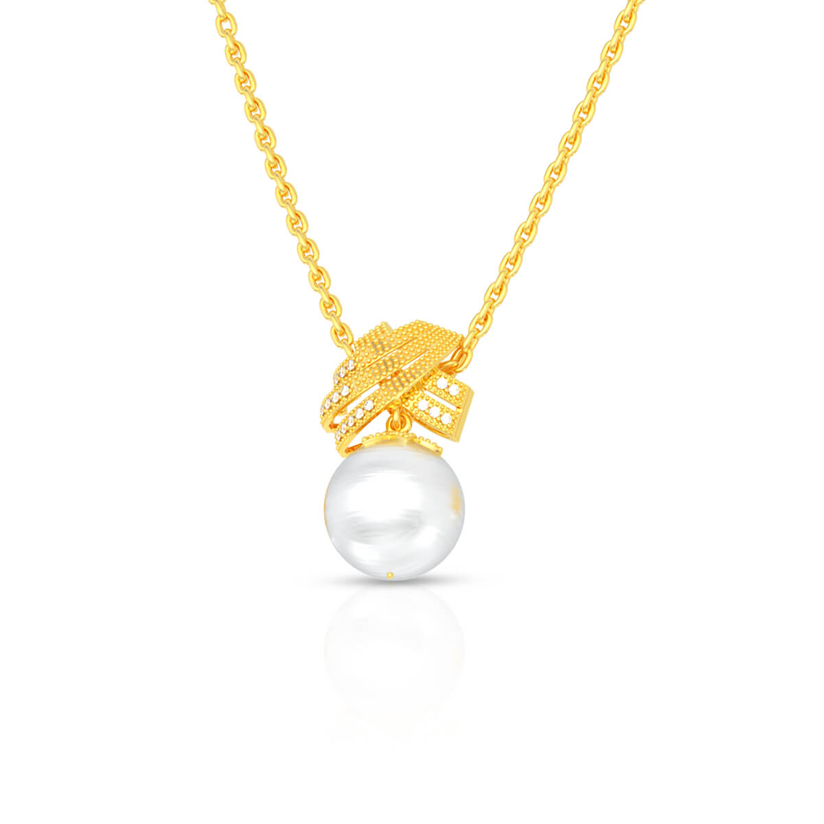 Minimalist Glow 22K Gold Pendant Set