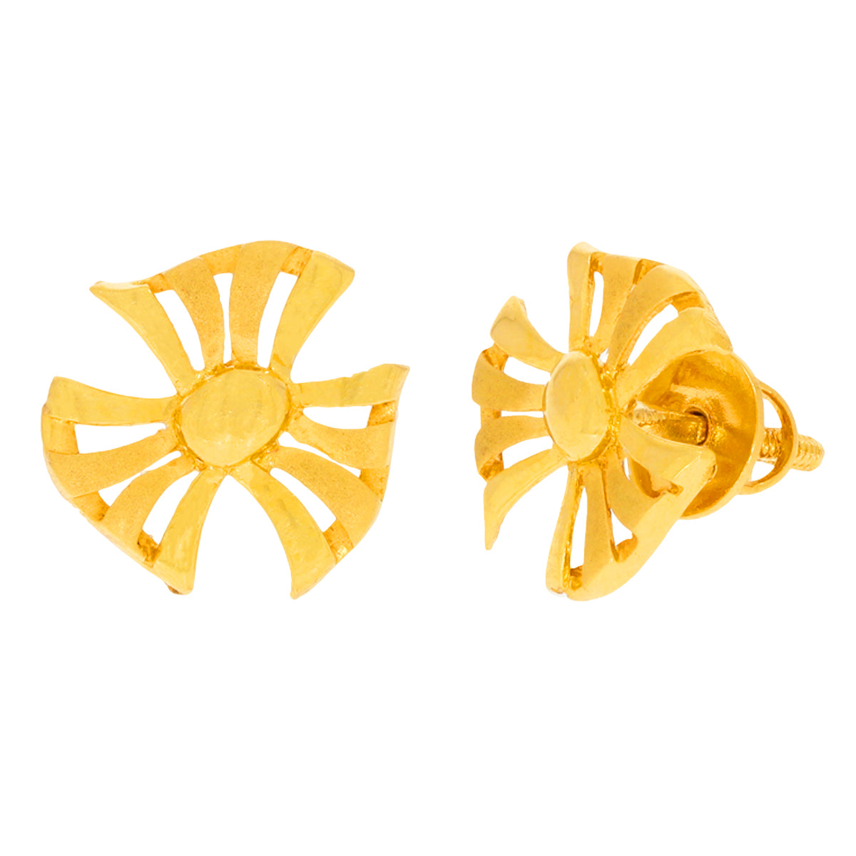 Cheerful Clover Gold Pendant Set