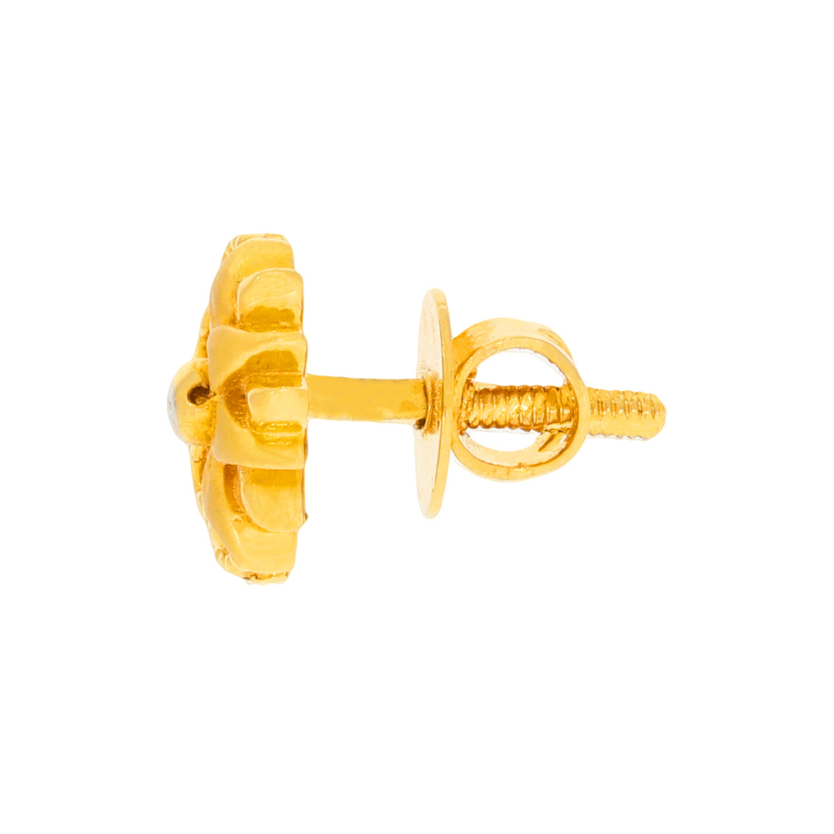 Charming Flora Petals Gold Pendant Set