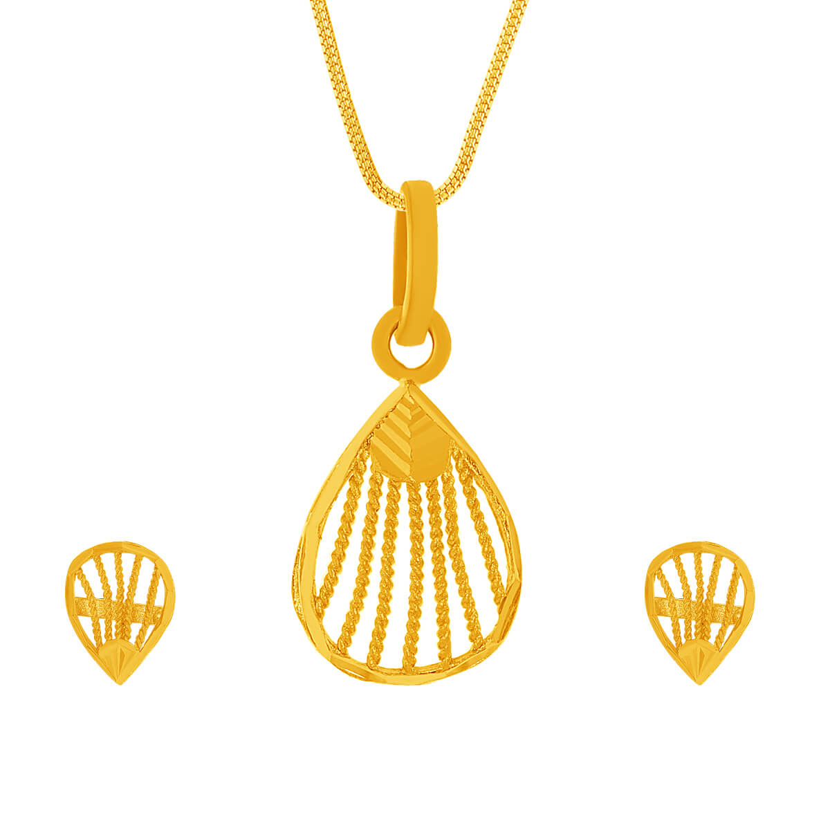 Joyful Grace Gold Pendant Set