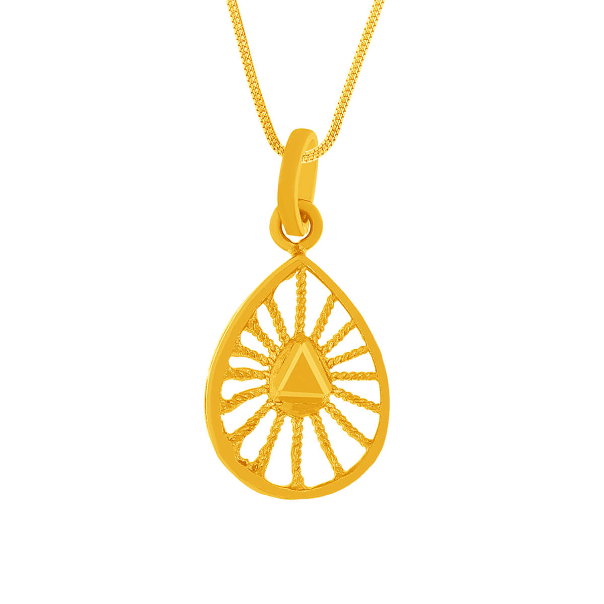 Cheerful Grace Gold Pendant Set