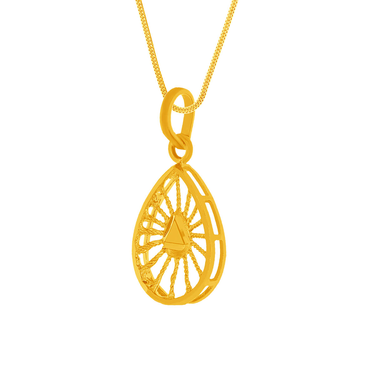 Cheerful Grace Gold Pendant Set