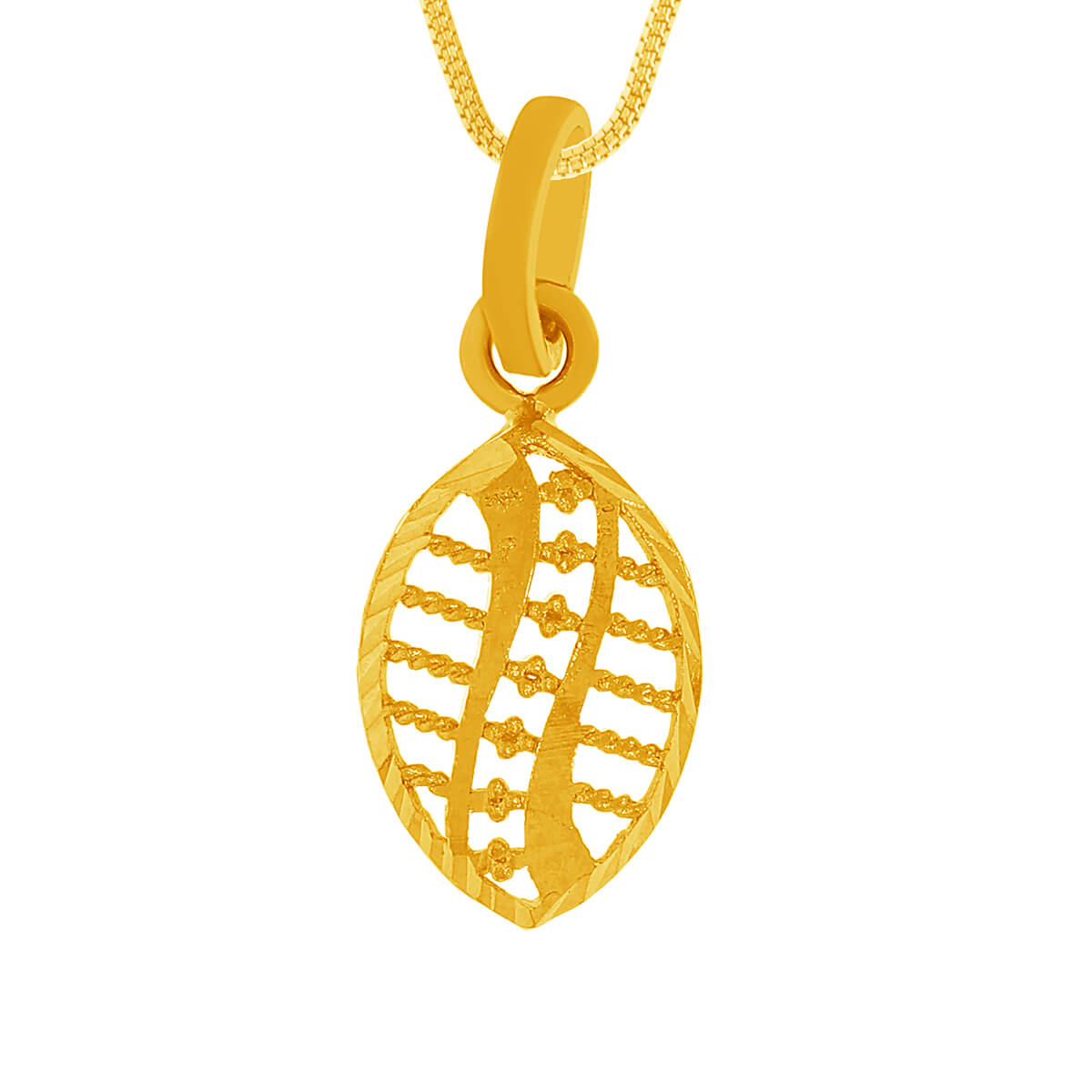 Simple Grace Gold Pendant Set