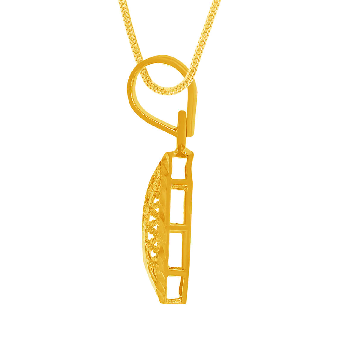 Simple Grace Gold Pendant Set