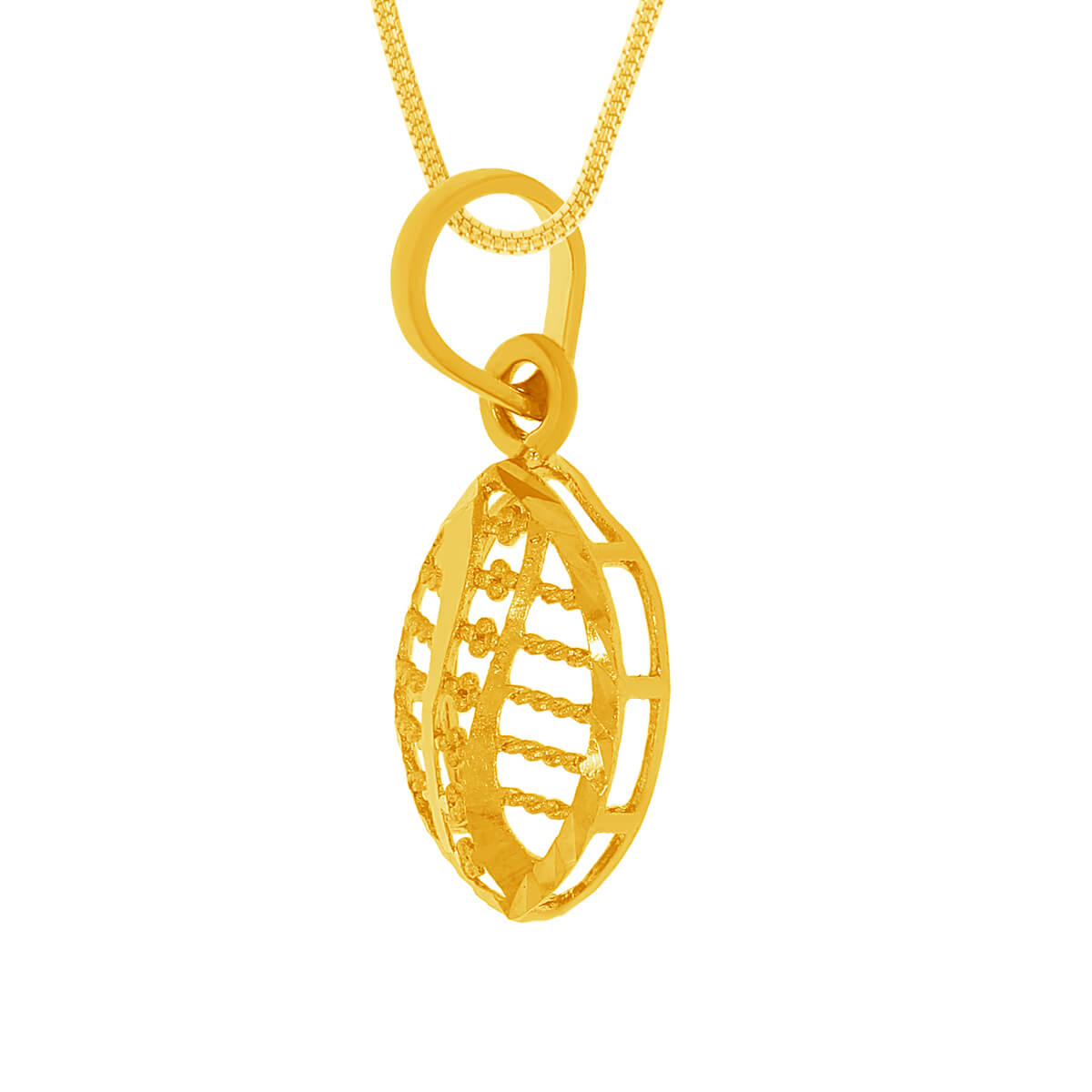 Simple Grace Gold Pendant Set