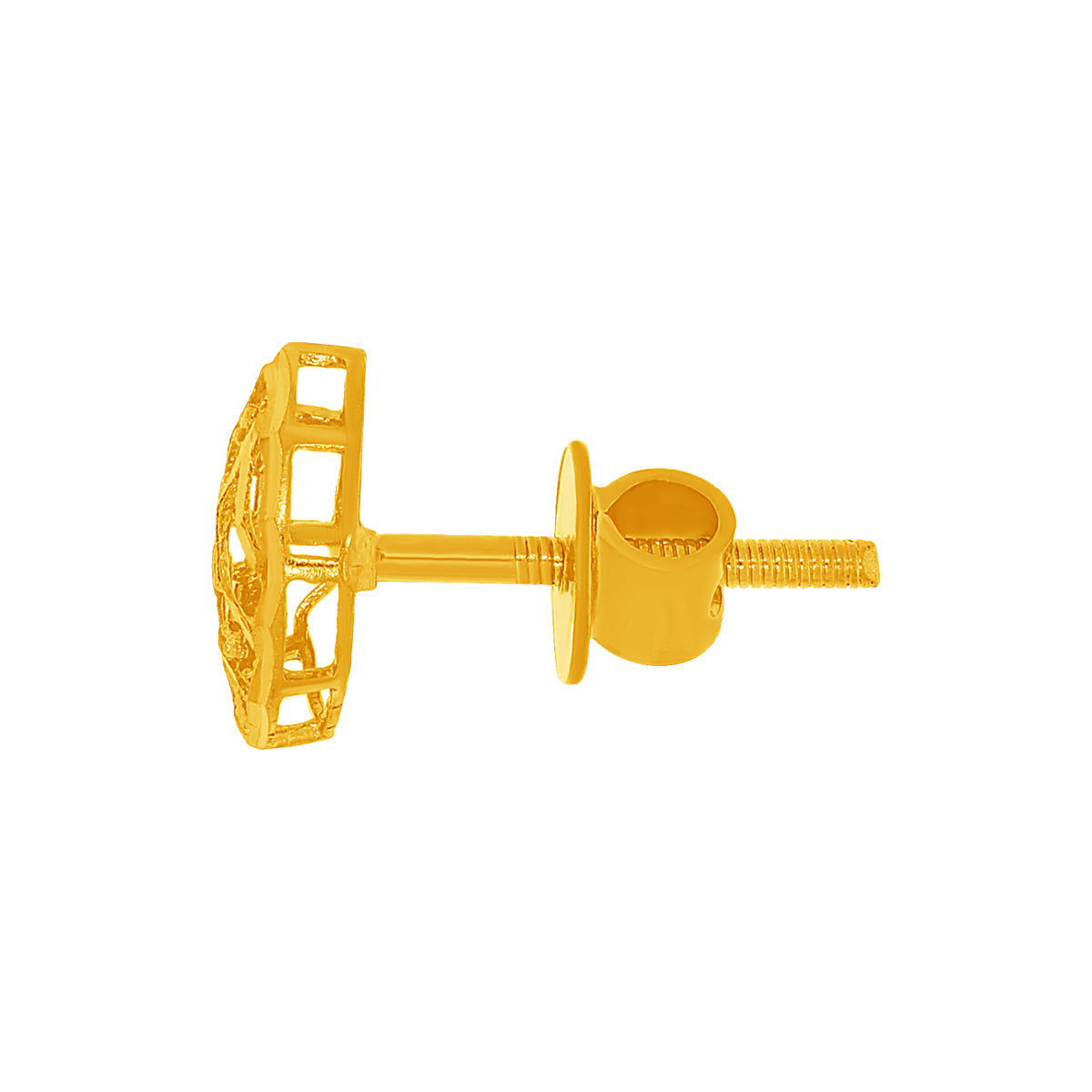 Simple Charm Gold Pendant Set