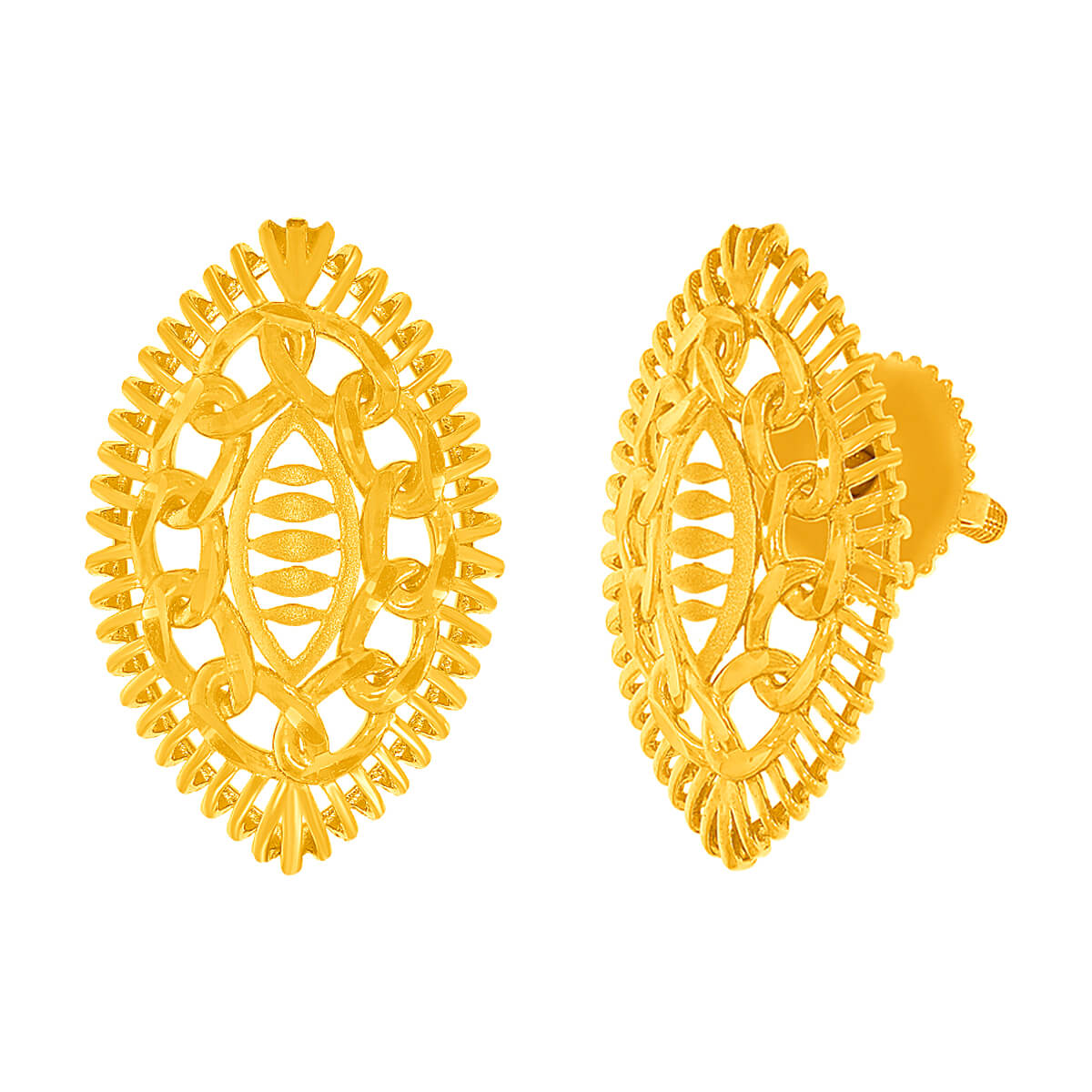 Natural Charm Gold Pendant Set