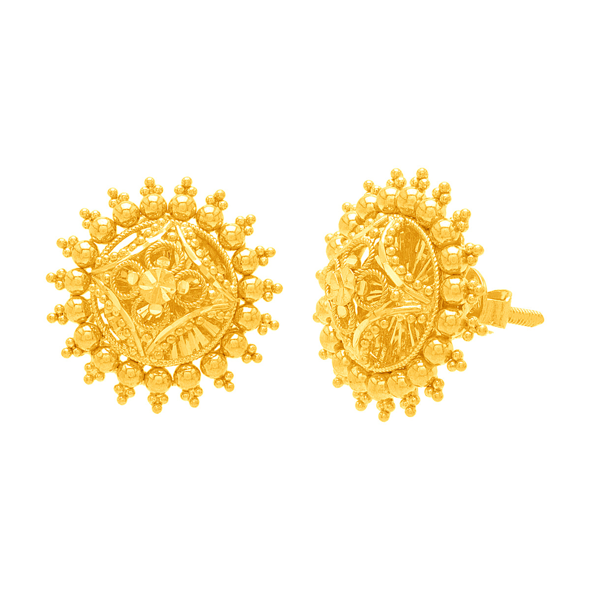 Vintage Flair Gold Pendant Set