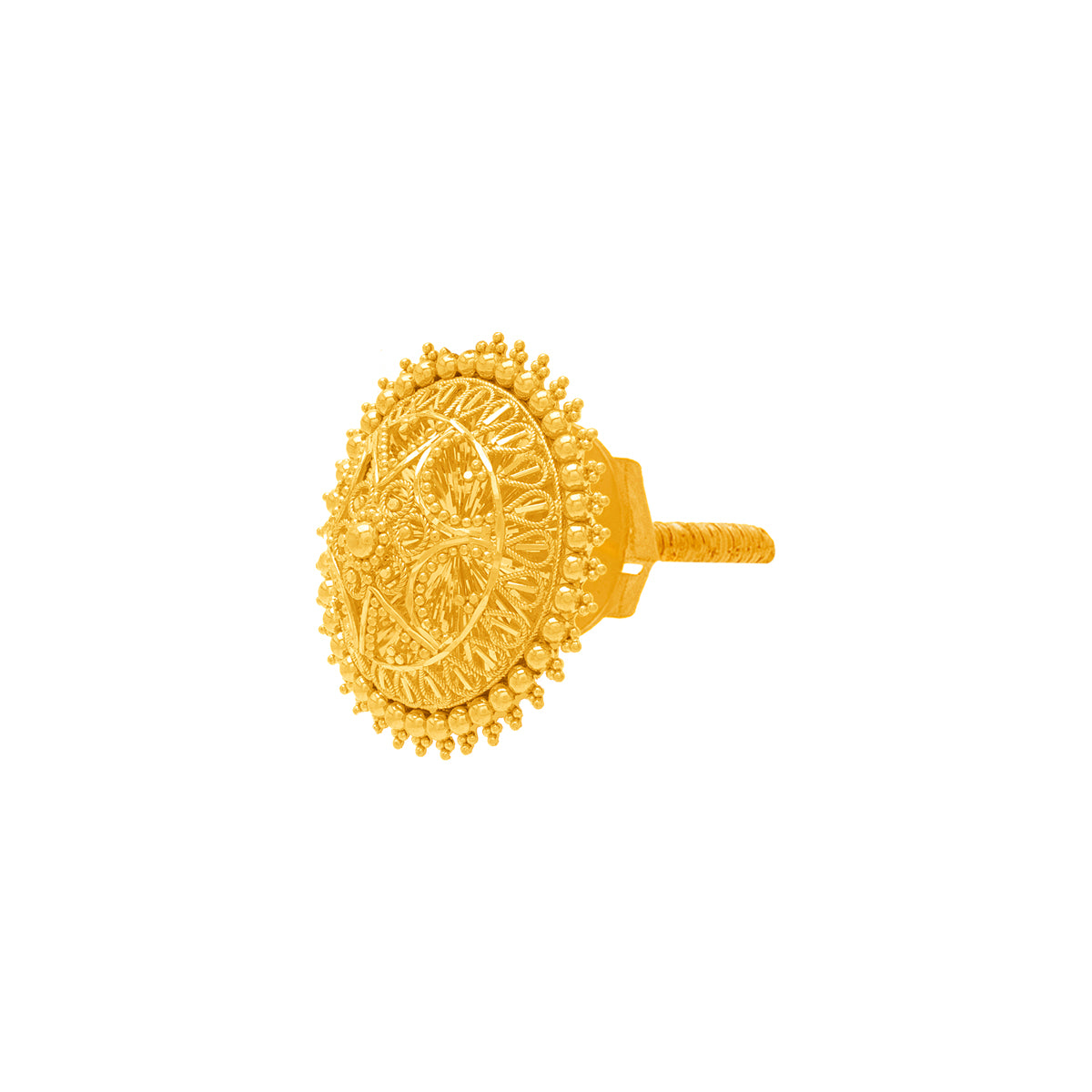 Captivating Elegance Gold Pendant Set