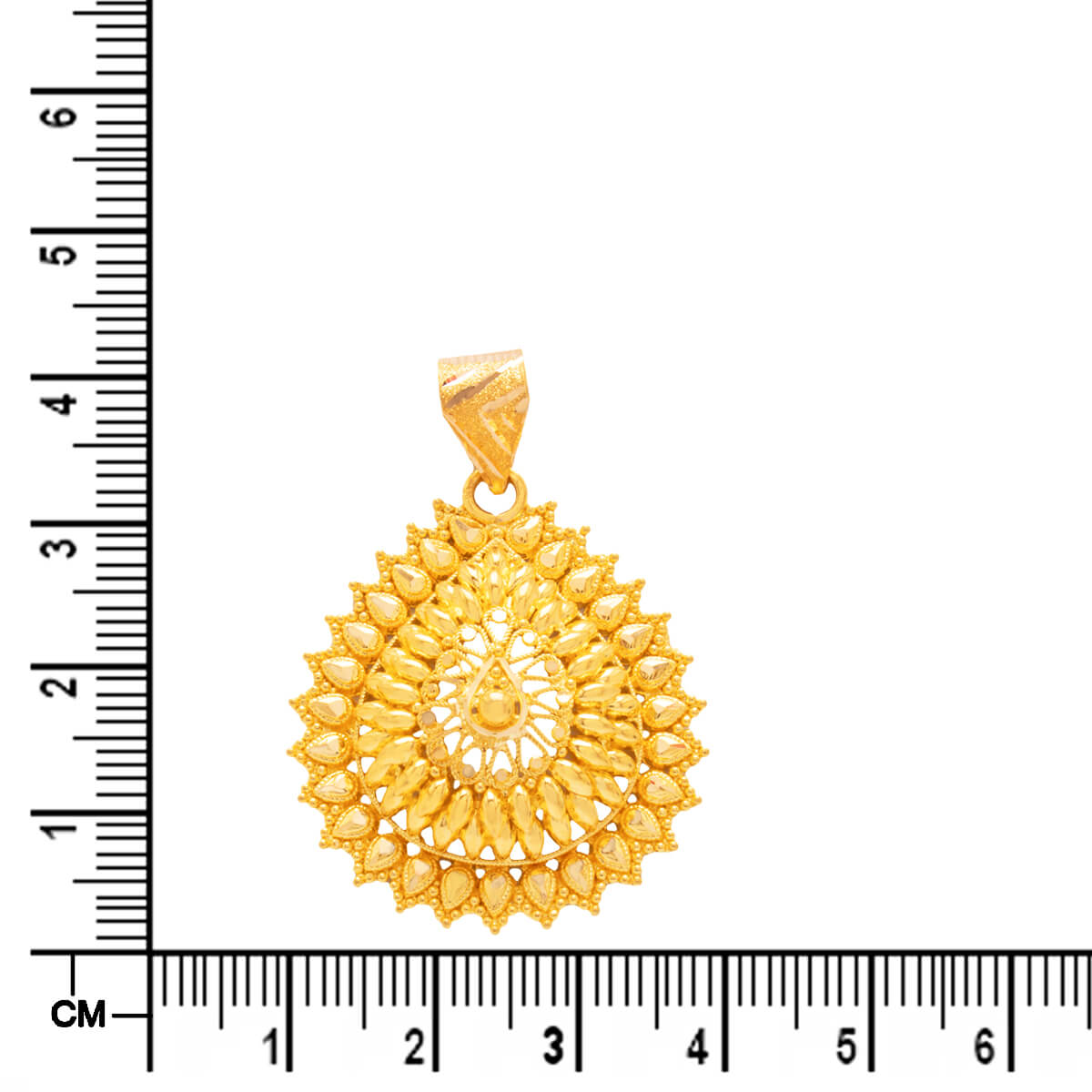 Alluring Charm Gold Pendant Set