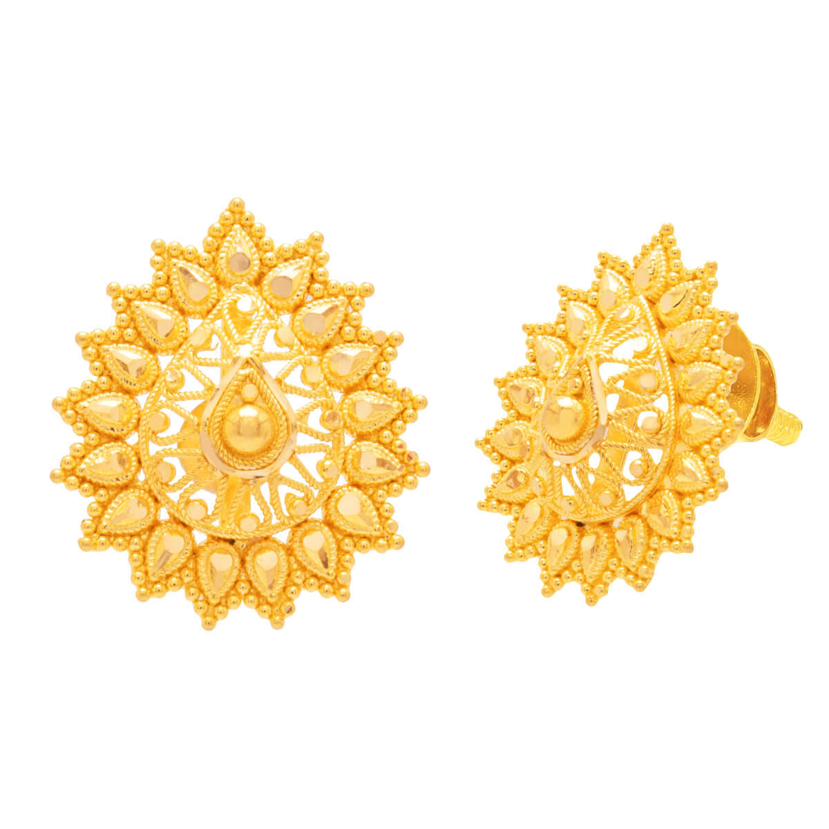 Alluring Charm Gold Pendant Set