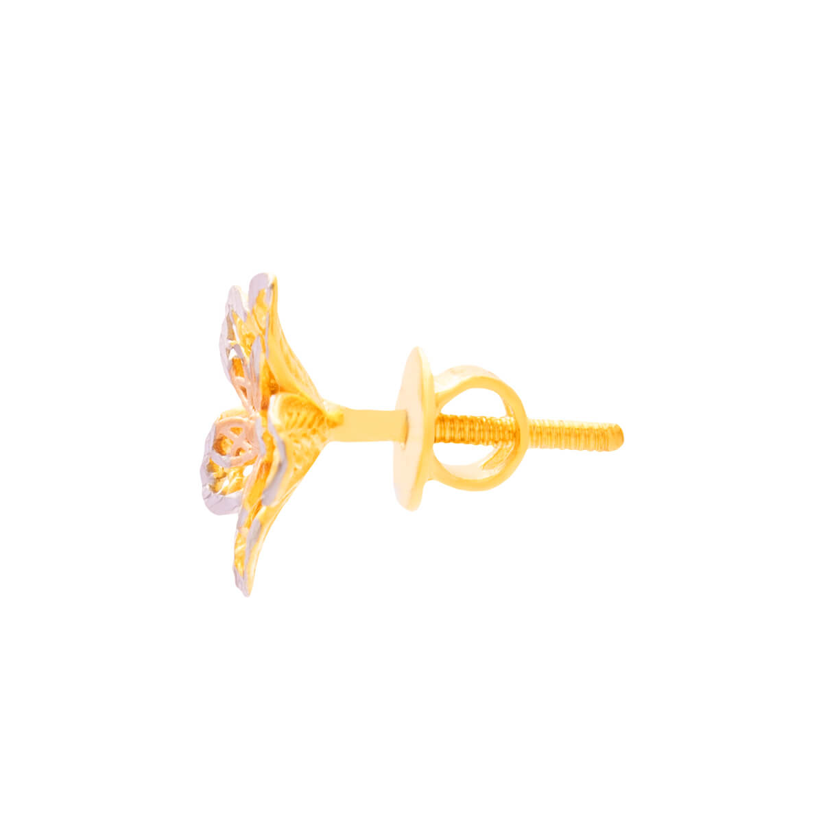 Soft Blossom Charm Gold Pendant Set