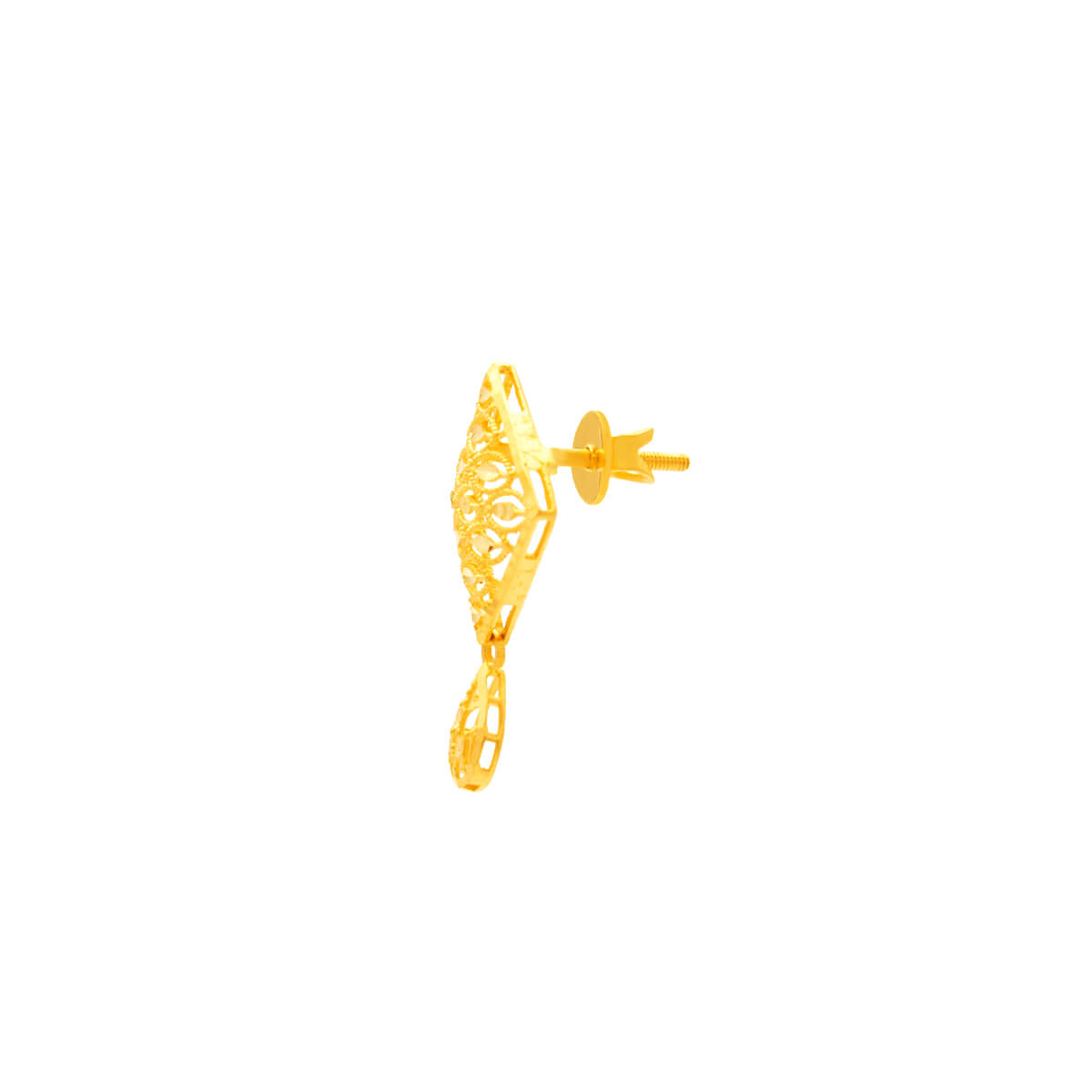 Gold Pendant Set with Graceful Charm