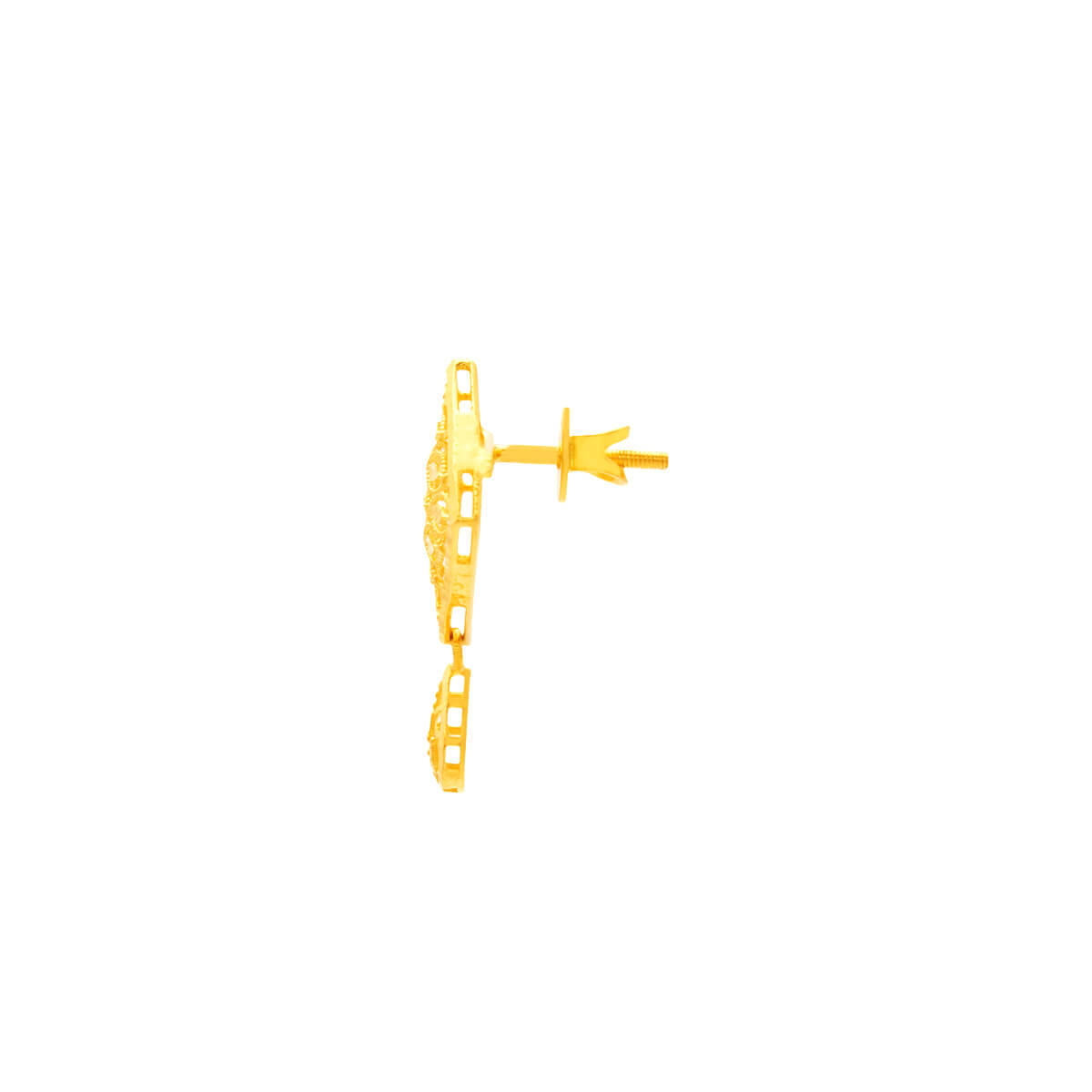 Gold Pendant Set with Graceful Charm