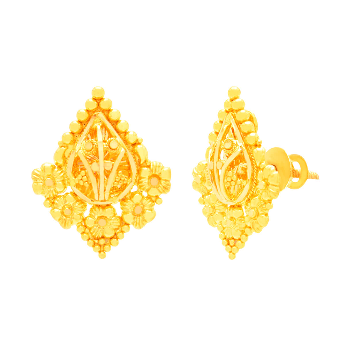 Majestic Gleam Gold Pendant Set