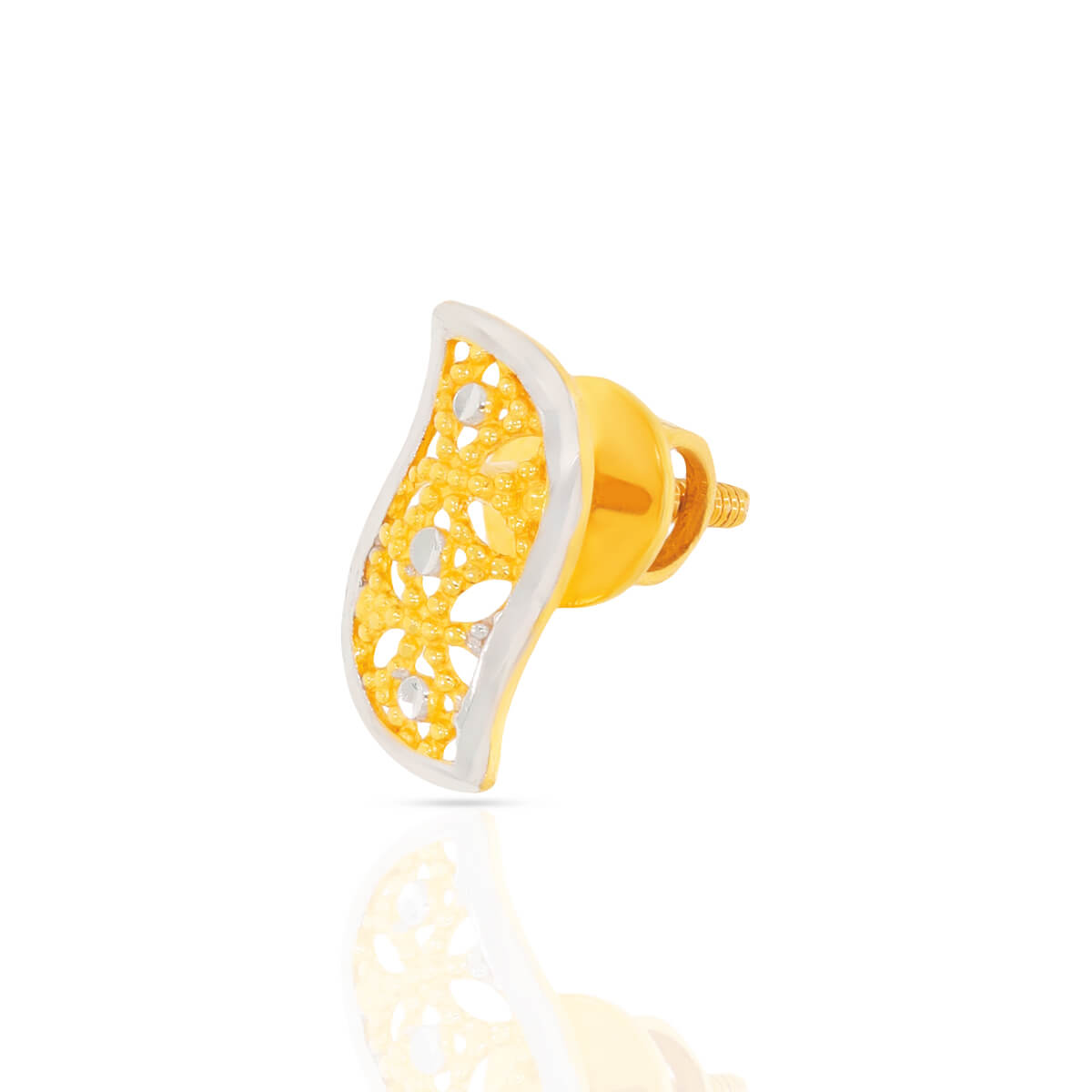 Modern Swirl Gold Pendant Set