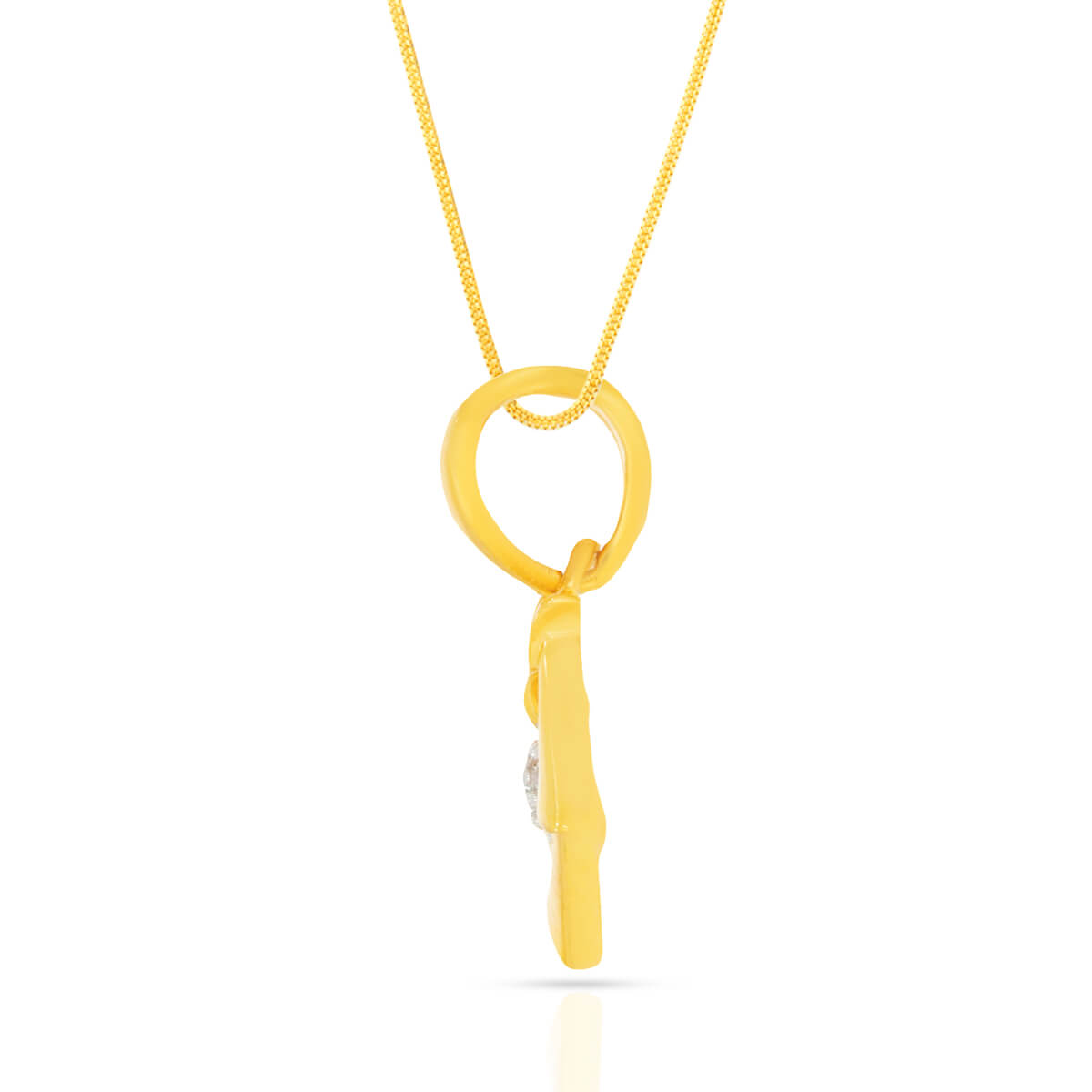 Modern Flair Gold Pendant Set
