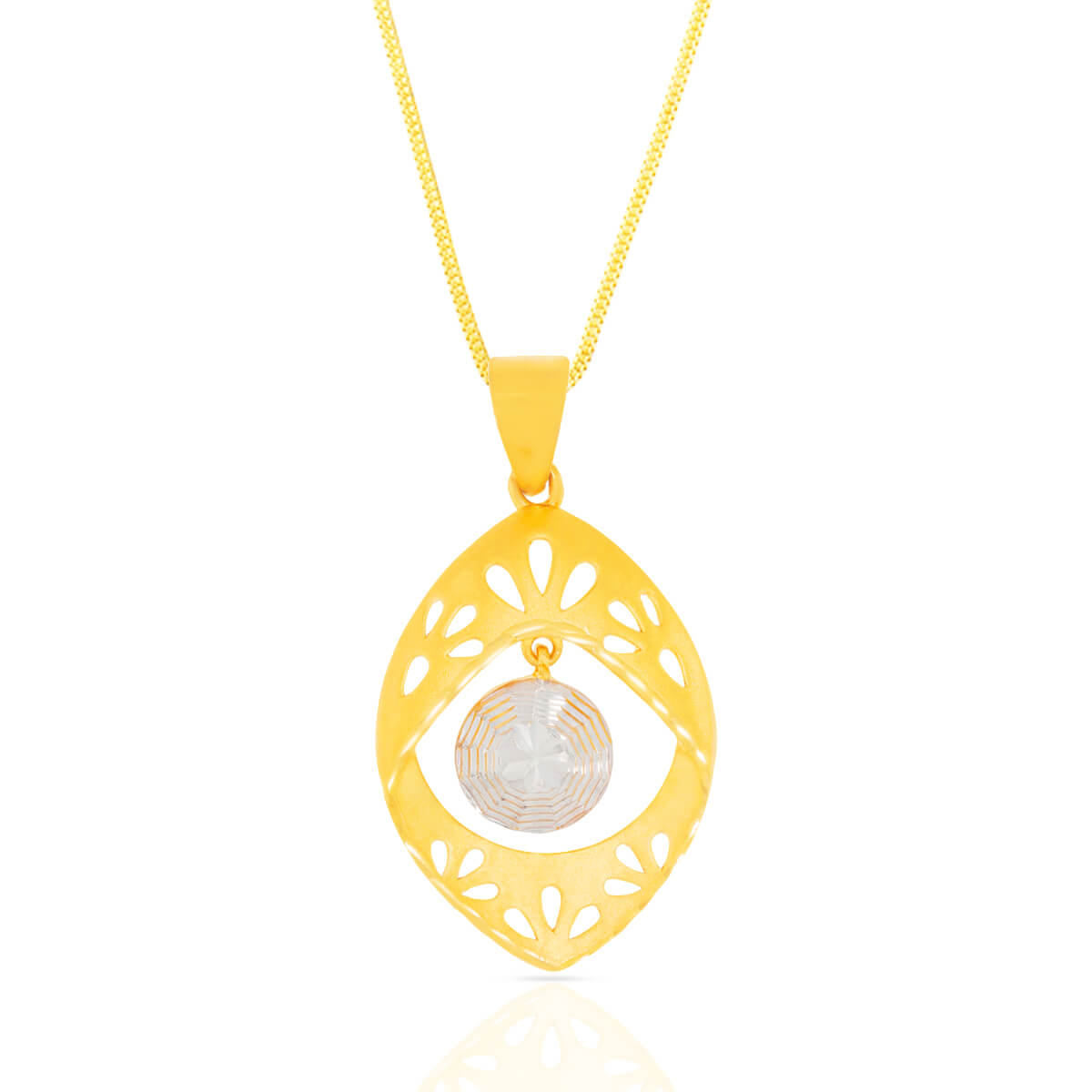 Bright Charm Gold Pendant Set